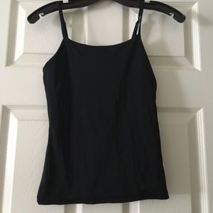 Black tank top